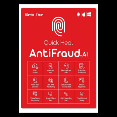 Quick Heal AntiFraud.AI Android/iOS/Windows