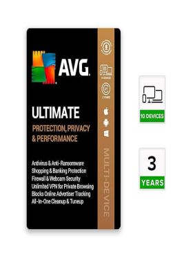 AVG Ultimate Multi Device 10 PC 3 Year