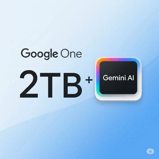 Google one 2TB + Gemini AI