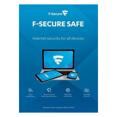 F-Secure Safe 3 PC 1 Year
